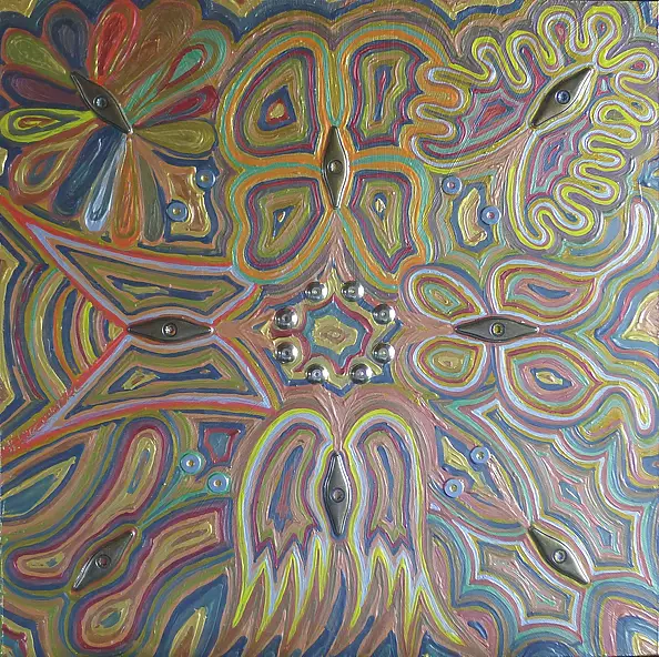 Krystyna Ciećwierska - motyle