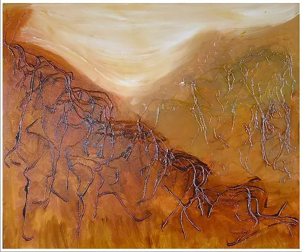 Krystyna Ciećwierska - na wzgórzu