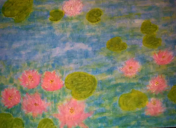 Antonina Radzięda - water lilies