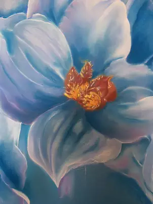 ilona jankowska wojtek - blue flower