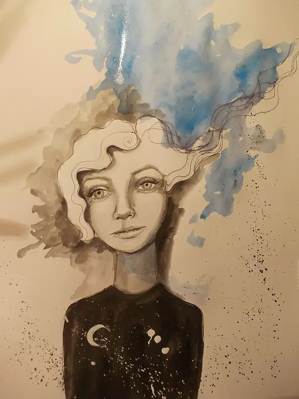 Adriana Laube - blue me