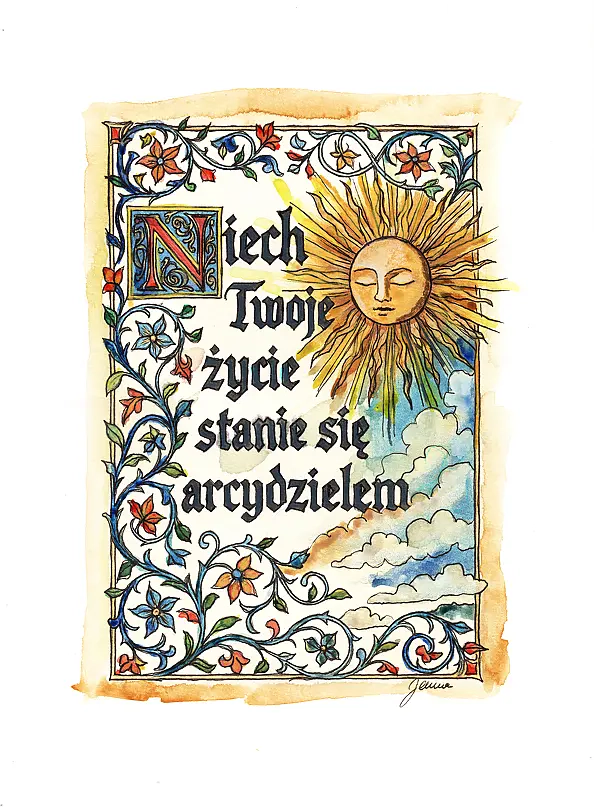 Jena Polak - let your life become a masterpiece