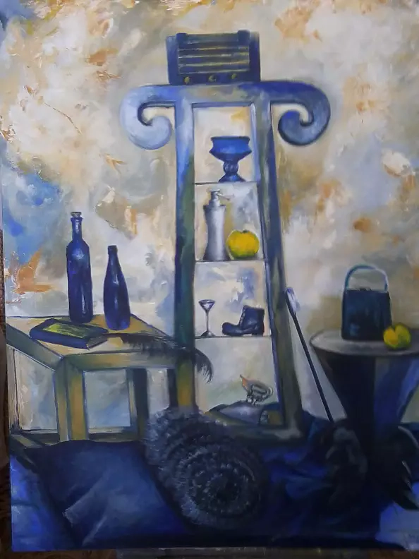 Bozena Chlopecka - nienieskosci in the clouds