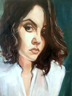   - nieskończony jeszcze portret