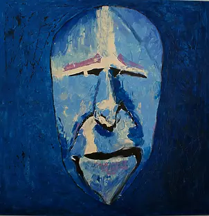 Arkadiusz Świderski - no face no mask. blue sky is the truth