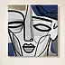 Marcin Gregorczuk, no title, Acrylic painting - canvas, 130 x 130