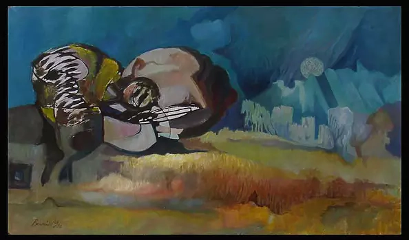 Mieczysław Burda - night