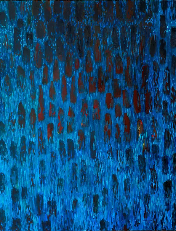 Sylwia Krupińska (Wójcik) - obraz z cyklu "Cień i forma..."