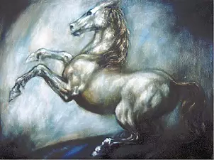 Aleksandr Ivanov - obstinate horse