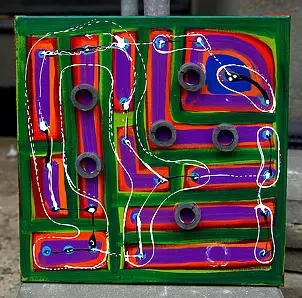 Paweł Zakrzewski - Time-space bagel or incomplete cone 01