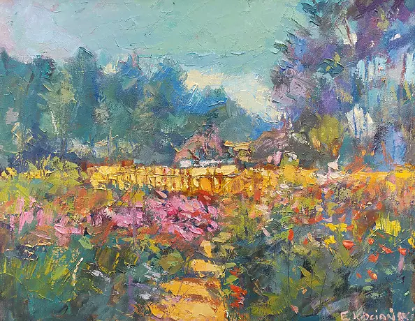 Edward Kociański - garden