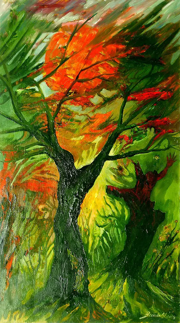 Mieczysław Burda - garden