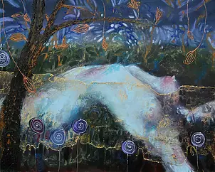 Maria Mamczur - She and wild asters