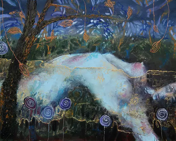 Maria Mamczur - She and wild asters