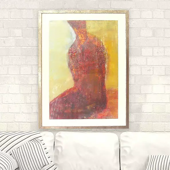 Anna Skowronek - framed graphic from the series "Somebody"