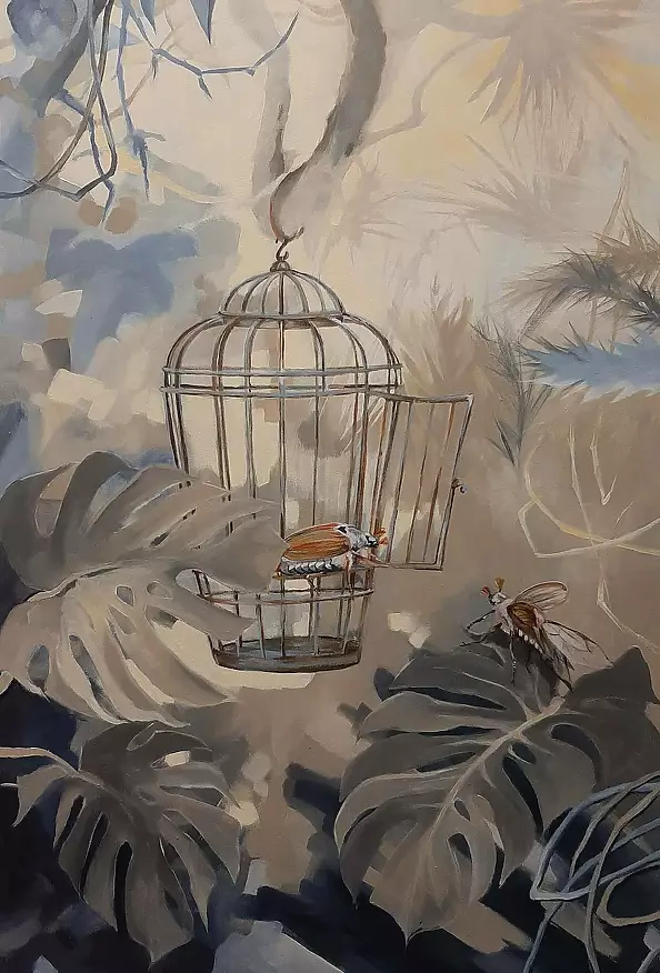 Dorota Kędzierska - abandoned cage