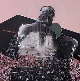 Łukasz Olek, ordo iuris, Obraz akrylowy - płótno, 170 x 200