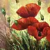 Kseniya Kovalenko - painting *Red poppies*Оil on canvas 80x60cm