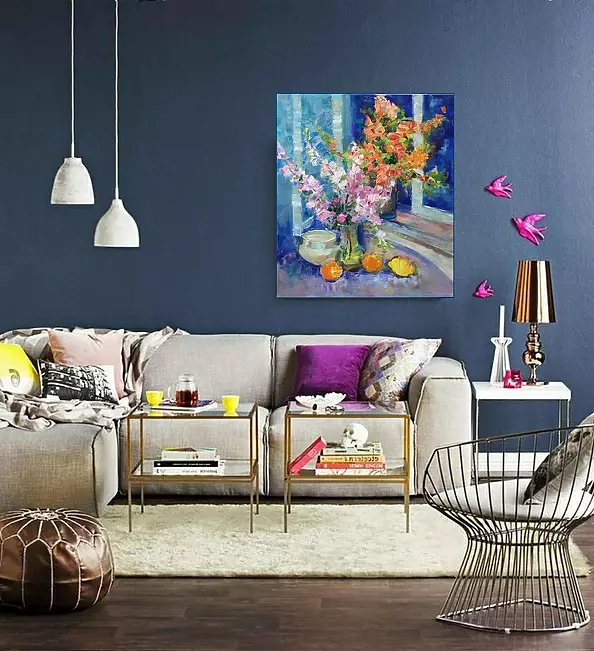 Kseniya Kovalenko - painting * Spring flowers still life * Оil on canvas 70x80cm