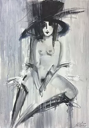 Kseniya Kovalenko - painting * Temptation * Emotion of Freedom