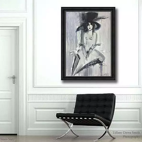 Kseniya Kovalenko - painting *Temptation* Emotion of Freedom