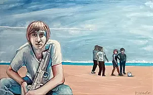 Piotr Smogór - on guard