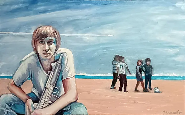 Piotr Smogór - on guard