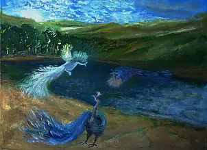 Helga Maria RADOCHOŃSKA - Peacock Water