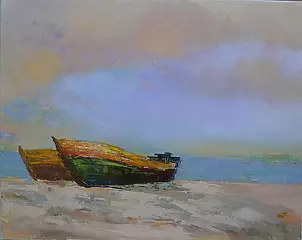 Barbara Kowalska - pejzaż morski