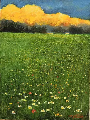 Tadeusz Gazda - vertical landscape III