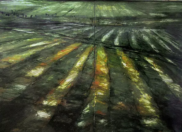 Krzysztof Kacprzak - pejzaż pola-obraz1 