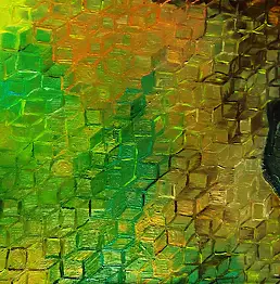 Helga Maria RADOCHOŃSKA - landscape behind the glass