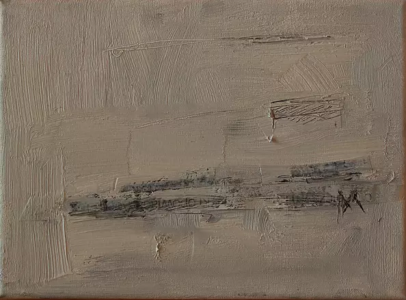 Adrian Kempa - pejzaż zimowy