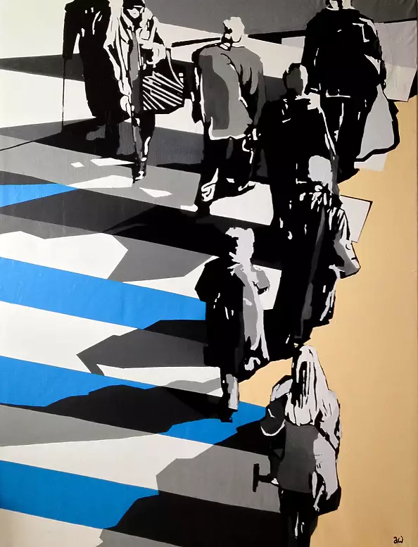Adrian Wojciechowski - People crossing the street