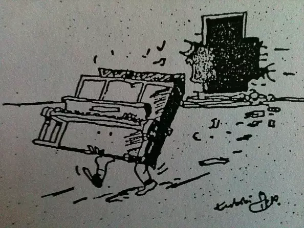 Marek Kubski - Pianist -Roman Polański.-SATIRE