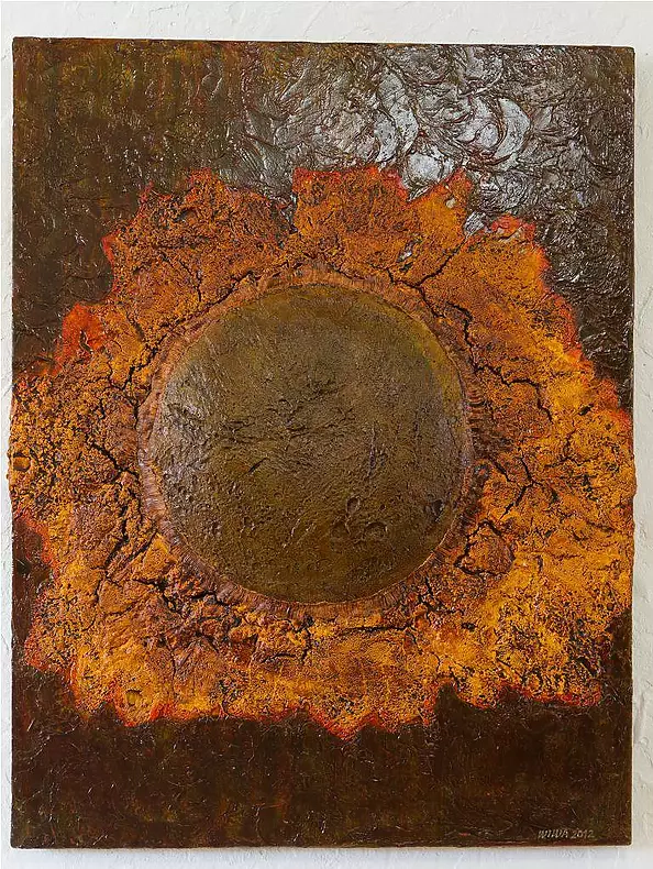 Wiesław Wawrzyszko - piaskowe słońce