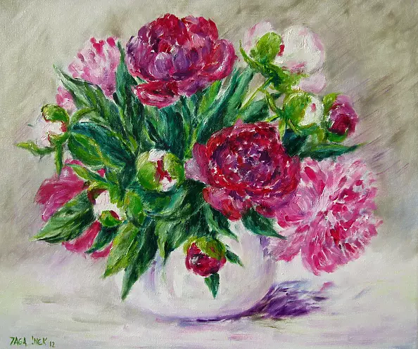 Jadwiga Marcinek - piwonie