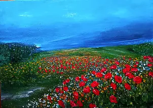 Alicja Urbaniak - poppy field