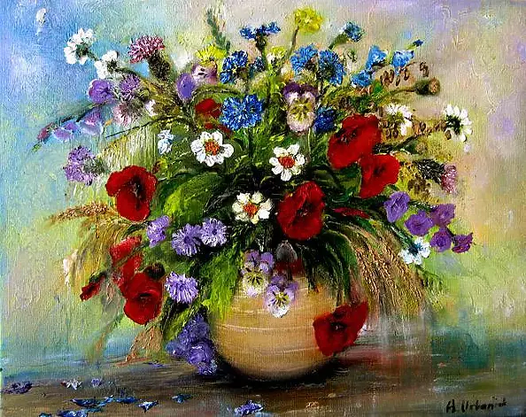 Alicja Urbaniak - field flowers