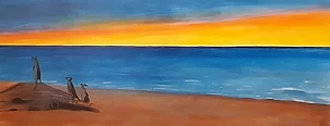 Barbara Lis - orange-blue