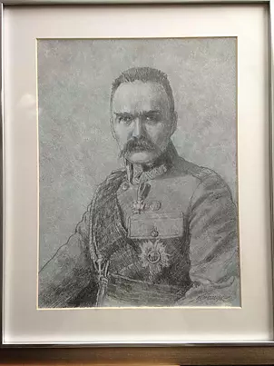   - portrait of Marszalka J.Pilsudski