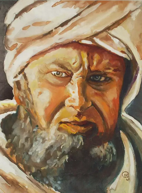 Marek Sabat - Portret mężczyzny III