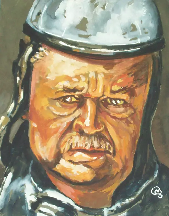 Marek Sabat - Portret mężczyzny 