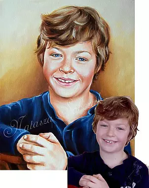 Natasza Sobczak - portret na zamówienie