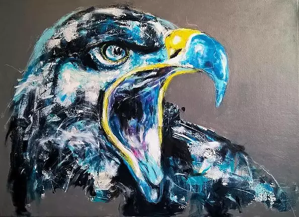 Karolina Kucharska - Portrait of a torn eagle