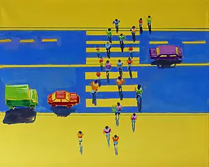 Tomasz Kalitko - pedestrian crossing