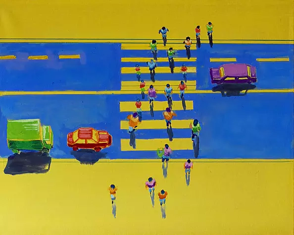 Tomasz Kalitko - pedestrian crossing