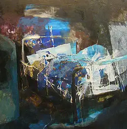Paulina Czerniawska, волна, Масляная картина - холст, 150 x 100