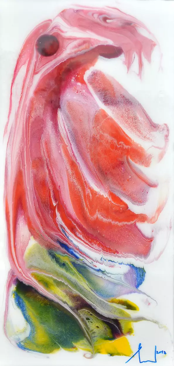 Beata Van Wijngaarden - fiery bird