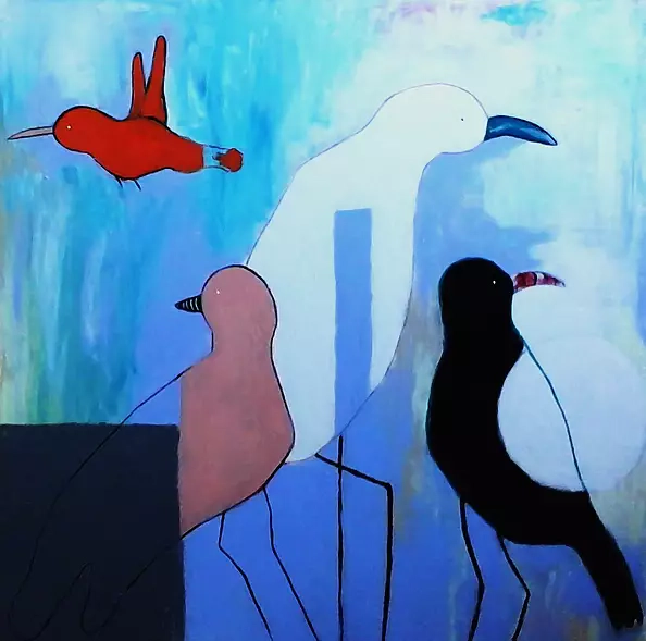 Karolina Kucharska - ptaki bryły